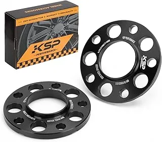 KSP 5X120mm Wheel Spacers, 2PCS 12mm Hubcentric Forged Tuning Spacer for E36 E46 E90 E92 E60 318i 323i 325i 328i 330i 335i 525i 545i Hub Bore 72.56mm Without Lug Bolts