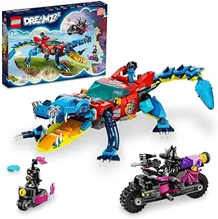 LEGO® DREAMZzz™ مجموعة سيارات التمساح 71458 لبنات البناء؛ ألعاب للأولاد والبنات والأطفال (494 قطعة)