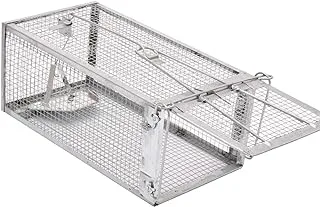 Kensizer Humane Rat Trap, Chipmunk Rodent Trap That Work for Indoor and Outdoor Small Animal - Mouse Voles Hamsters Live Cage Catch and Release