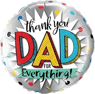 Various Brands Thank You Dad for Everything Balloon Foil