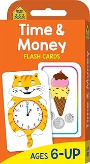 Hinkler School Zone Time & Money Flash Cards