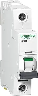 Schneider Electric Acti9 iC60H 1P 16A C Miniature Circuit breaker, A9F54116