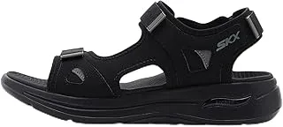 Skechers GO WALK ARCH FIT SANDAL, Men's SHOES BLACK 45.5 EU