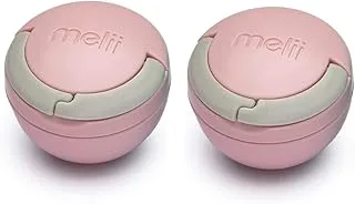 Melii - Pacifier Pod Pink & Grey - 2 Pack