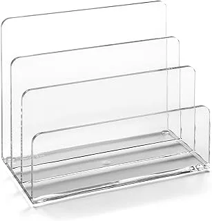 BPA® Acrylic Letter Holder, 96 mm x 175 mm x 145 mm, Clear