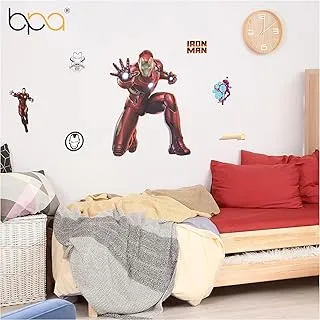 BPA® Marvel Iron Man Wall Decal - Iron Man Wall Stickers with 3D Augmented Reality Interaction - 24