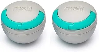 melii Pacifier Pod for On the Go Moms - Hygienic BPA Free Holder with Convenient Attachment, Ideal for Bags and Strollers, Easy Cleaning and Quick Access