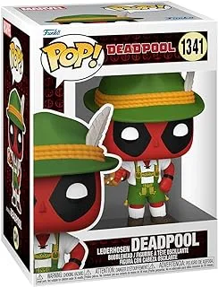 Funko Pop! Marvel: Deadpool - German Beer Fest Server - Lederhosen - Collectable Vinyl Figure - Gift Idea - Official Merchandise - Toys for Kids & Adults - Marvel Fans - Model Figure for Collectors