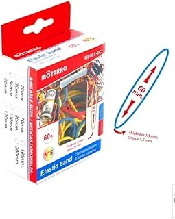 Motarro Elastic Rubber Band Multicolour 60g 5mm