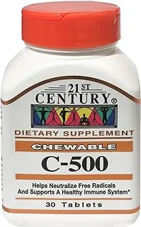 21st Century Chewable C-500 30 Tablets