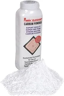 Precise Elegant Smooth Carrom Board Powder, 100gm,White