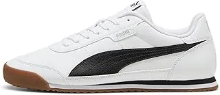 تورينو، حذاء منخفض للرجال/للجنسين، PUMA White-PUMA Black-Cool Light Gray، 40 EU