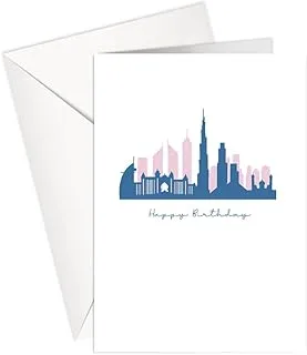 Greeting Card - Happy Birthday | UAE | DUBAI | P186 | SharetheLove (Standard A5)