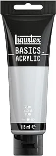 Liquitex Basics Acrylic Colour 118ml Silver Row