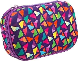 ZIPIT Colorz Pencil Case/Pencil Box/Storage Box/Cosmetic Makeup Bag, Purple