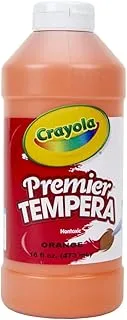 Crayola Tempera Paint, Orange Kids Paint, 16oz