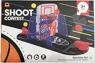 ECVV Tabletop Basketball Bouncing ball Game, Tabletop Arcade Basketball Game, 2 Player Versus Game, Indoor Fun Tabletop Basketball Shooting Game for Kids and Adults, Ideal Gift for Boy and Girl