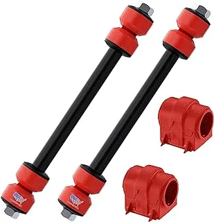 Suspension Dudes 4PC Made in USA Front Sway Bar Links + Front Bushings FITS 2006-2010 Ford Explorer Mercury Mountaineer 2007-2010 Sport Trac