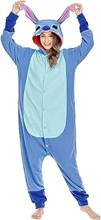 NAITOKE Adults Unisex Onesie Halloween Costumes Animal Cosplay Pajamas