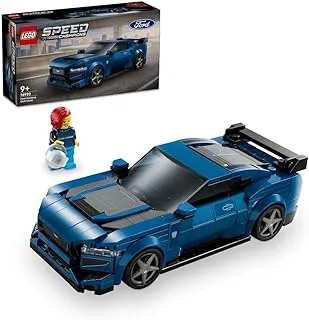 LEGO® Speed ​​Champions Ford Mustang Dark Horse Sports Car 76920 مجموعة مكعبات بناء سيارة؛ ألعاب للأولاد والبنات والأطفال (344 قطعة)