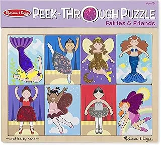 Peek-Through Puzzle - Fairies and Friends