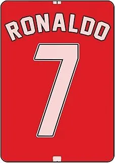 Eye Catching Protective Case Cover For Apple iPad Air 5 10.9 Inch 2022 Ronaldo Red Shirt