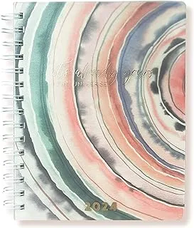 Graphique 2024 Spiral Frosted Cover Planner | 18 Month Organizer July 2023 - Dec. 2024 | Weekly & Monthly Spreads | To-Do & Note List | Reference Tabs | Reminder Stickers | It’s Yours | 6” x 8”