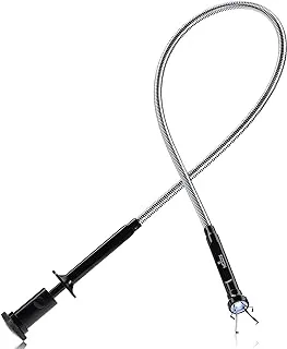 NoCry Magnetic 27.7in Grabber Tool with an Extra Long, Flexible Cable; Comes with a Retractable Claw Grabber, Bright LED light and a Magnetic Tip with 5lb Pull Strength