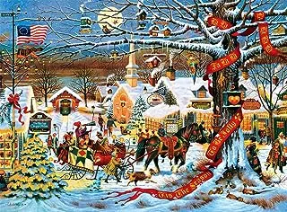 Buffalo Games - Charles Wysocki - Small Town Christmas - 1000 Piece Jigsaw Puzzle