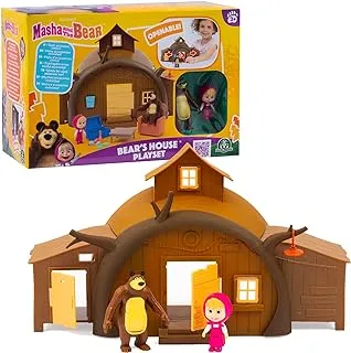 Simba Masha and The Bear House Playset with Figures and Accessories