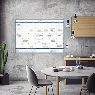 BPA® paper Large Dry Erase Wall Calendar- 38