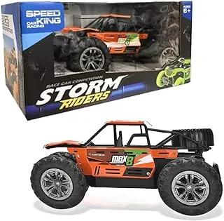 AMERTEER Remote Control Car For Kids | 1:18 RC Car For Children | 2.4 GHz Offroad Monster Truck 20 km/h Off-Road Vehicle 4WD Buggy Electric Toy Car RC Vehicle Truck With Batteries For Boys And Girls