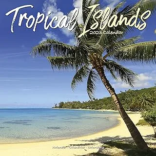 Tropical Islands 2023 Wall Calendar