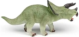 RECUR Large Triceratops Toys Safe Odorless Hand-Painted Figurines for Kids Realistic Design Triceratops Replica Ideal Collectors Ages 3 +