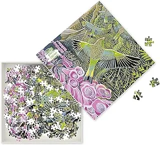 Adult Jigsaw Puzzle Annie Soudain: Foxgloves and Finches: 1000-Piece Jigsaw Puzzles