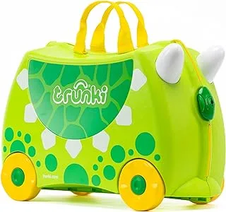 Trunki 18L Lightweight Children’s Ride-On Suitcase, Carry-On Luggage Trolley, Suitable for Children Between 3 and 6 Years of Age