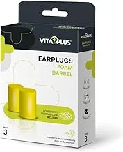 MEDINOX VP66051 EARPLUGS FOAM (BARREL) 3 PAIRS