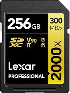 LEXAR PROFESSIONAL 2000x SDHC/SDXC UHS-II U3, 256GB