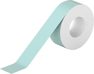 PeriPage L1 Color Tape, Aegean Blue 1 Roll Adhesive Label Paper Sticky Tape Thermal Printing Paper Name Price Barcode Sticker Home Office Organization Waterproof Oil-proof Tear-Resistant