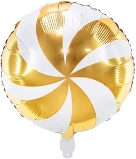 Foil balloon Candy, 35cm, gold