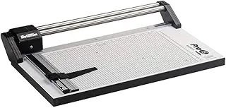 Rotatrim Pro 15 Inch Cut Professional Paper Cutter/Trimmer Precision Rotary Trimmer with Self-Sharpening Precision Steel Blades & Twin Stainless Steel Guide Rails (RCPRO15i)