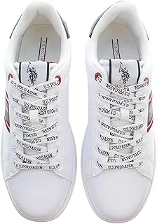 U.S. Polo Assn. U.S.POLO ASSN. Men's SHOES,WHITE,46 EU