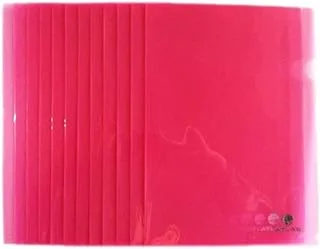 Atlas L-Shaped Folder 100-Pieces, A4 x 120 Micron Size, Red