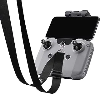 Arzroic Skin-Friendly Lanyard Adjustable Neck Strap with Clip/Mount, Remote Controller Accessories, for DJI Mini 2/3 Pro, Air 2S, Mavic 3, Mavic Air 2, FPV