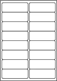 A4 Self Adhesive Multipurpose Labels Writable/Printable, 105 x 37 mm, 16 Labels Per A4 Sheet, High White Labels for Mailing Address,Organizing And Envelopes - 240 Labels/15 Sheets