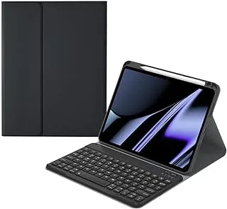 AWH iPad Pro 11 Keyboard Case - iPad Pro 11 4th/3rd/2nd Generation Case with Keyboard and Pencil Holder Magnetically Detachable Wireless Bluetooth Keyboard - Black