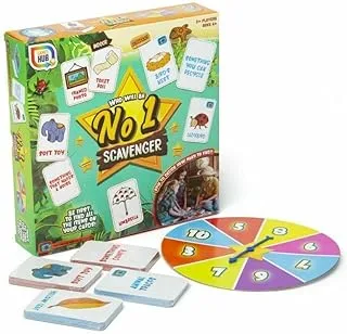 Games Hub Educational Scavenger Hunt Game for Kids Fun Card Challenge Game Treasure Hunt Indoor & Outdoor