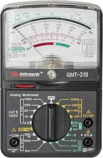 Gardner Bender GMT-319 Multimeter Tester, RJ-45 & RJ-11, 7 Function / 19 Range 1000V Black