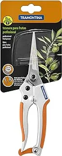 Tramontina Professional Steel Fruit Pruner with Rubber-coated Handles