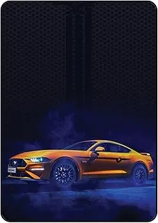 غطاء حماية لجهاز iPad Pro 11 2018 ملفت للنظر، غطاء حماية مطبوع لهاتف Apple iPad Pro 11 2018 Mustang Yellow Car